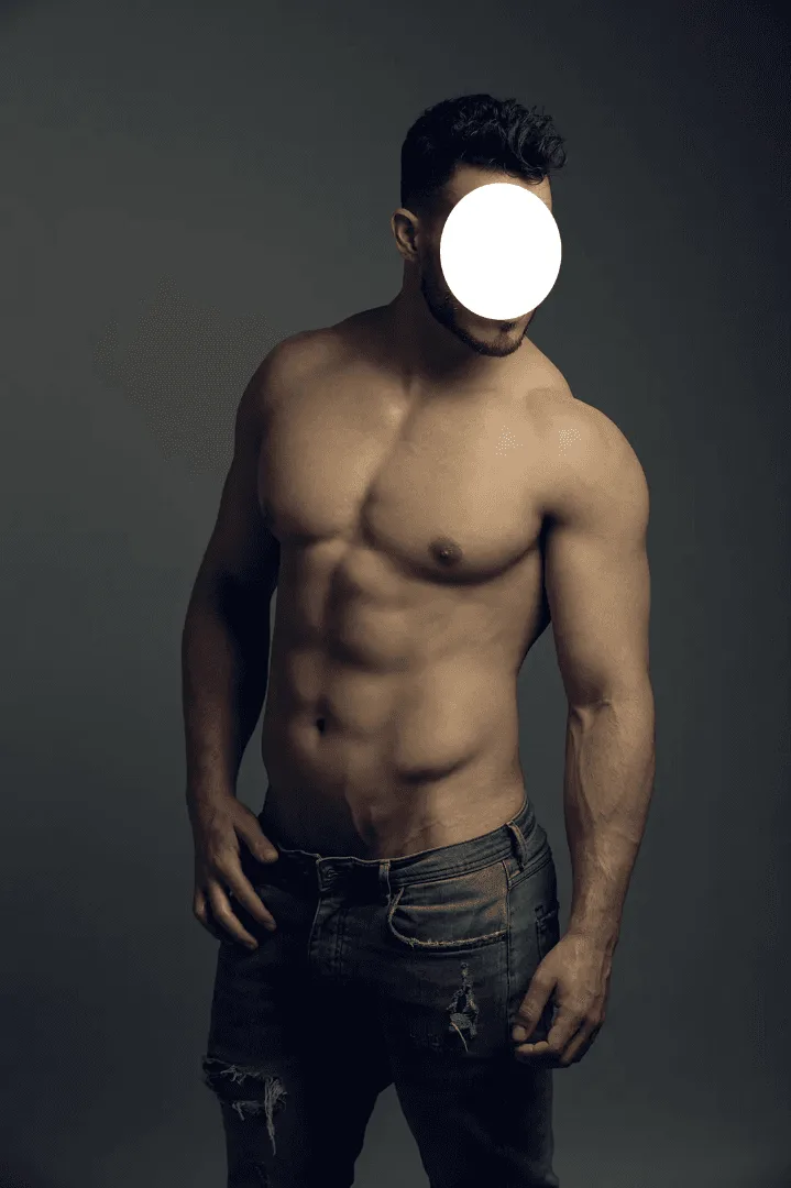 Tasty manly man
