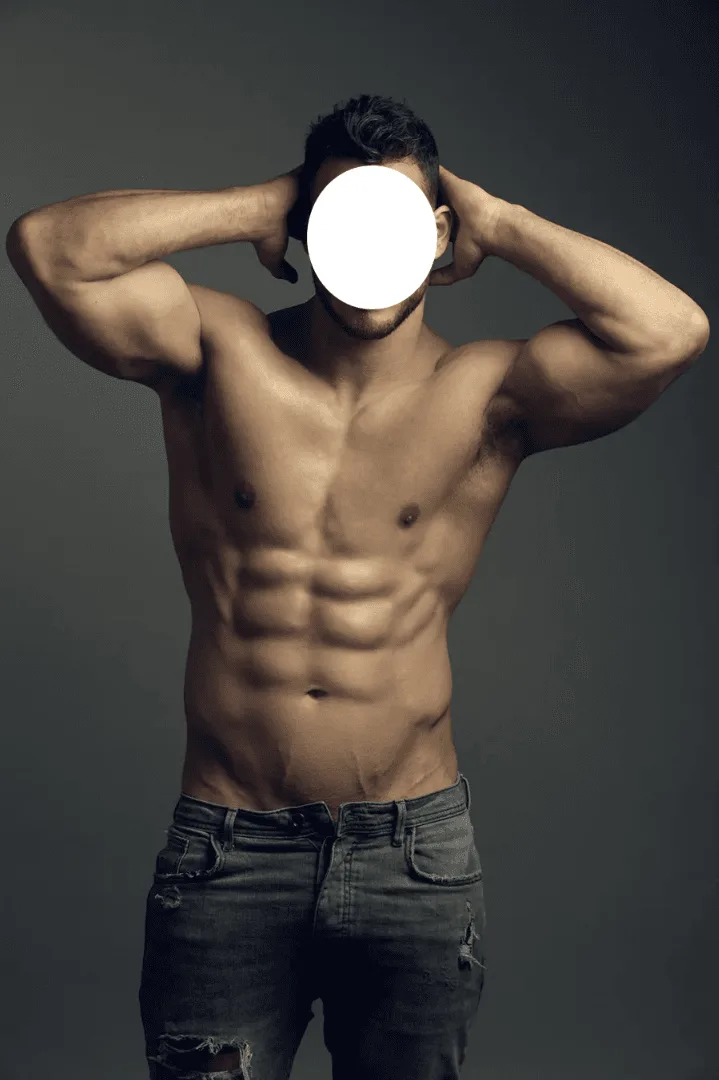 Tasty manly man